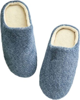 Generic Slippers for Men and Women, Comfortable Cotton Felt Slippers, Non-Slip Slippers, Lightweight Cotton Slippers, Lightweight Plush Slippers for Indoor an
