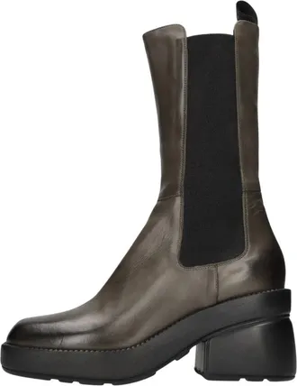 Elena Iachi Schoenen, Dames, Groen, 41 EU, Chelsea Boots