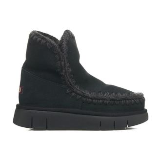Mou Winter Boots, female, Black, Size: 6 US Black Ankle Boots for Women