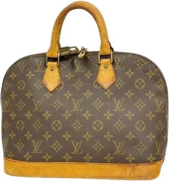 Louis Vuitton Pre-owned Handbags, female, Brown, Size: ONE SIZE Pre-owned Alma PM Handbag