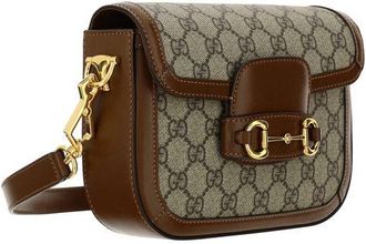 Gucci Womens Brown Polyethylene Shoulder Bag
