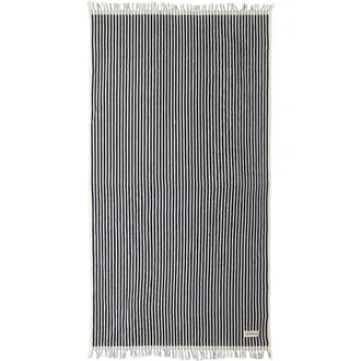 Business & Pleasure Co The Beach Towel in Laurens Navy Stripe at Nordstrom