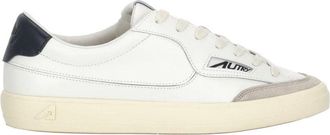 Autry White Windscape Low Suede Leather Low-Top Sneakers