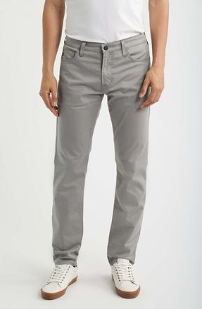AG - Adriano Goldschmied Tellis Airluxe Commuter Performance Sateen Pants in Soft Slate at Nordstrom, Size 31 X 32
