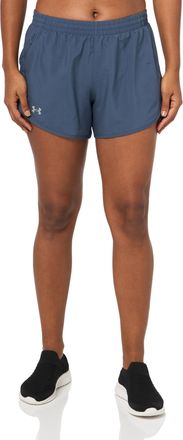 Under Armour Womens Ua Fly by 3 Shorts Gym Short Gray 10