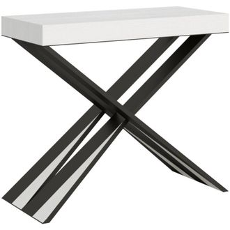 Itamoby Tavolo consolle Cagliari allungabile in legno per sala da pranzo -Allungabile fino a 300 cm / Classic / Abete Tinto