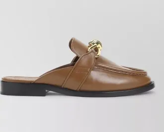 Bottega Veneta leather mules