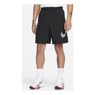Nike Mens Nike Logo Sports Quick Dry Breathable Shorts Black DQ4800-010