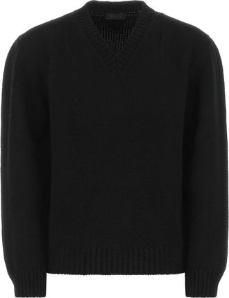 Prada Black Wool Sweater