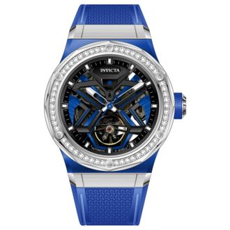 Invicta Mens Objet D Art Diamond 45mm Automatic Watch IN-70126