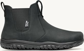 Lems Shoes Mens Waterproof Chelsea Boot In Obsidian