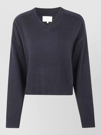 Loulou Studio anzor v neck boxy knit top