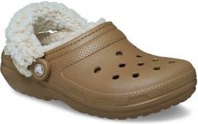 Crocs Classic Fleece Lined Clog in Sepia at Nordstrom Rack, Size 10 Womens / 8 Mens