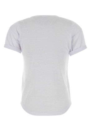 Isabel Marant Womens White Linen Koldia T-Shirt Matiere Principale:lin