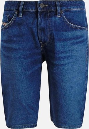 Diesel Mens Diesel Slim Short Blue Denim Shorts - Navy - Size: 33/32