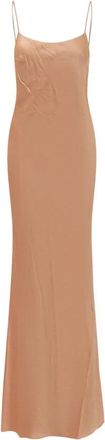 Andamane Ninfea Maxi Dress - Dames - Maxi kleedjes - Oranje - M - Kleedjes
