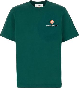 Casablanca T-shirt - Heren - T-shirts - Groen - XL - Tops