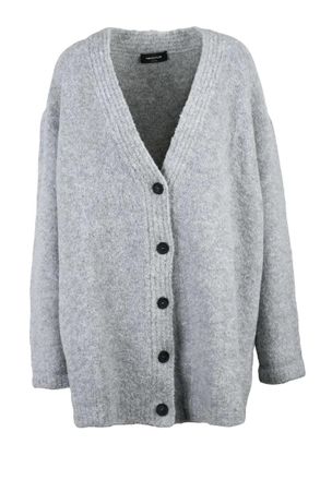 Fabiana Filippi Maxi Cardigan - Light Grey