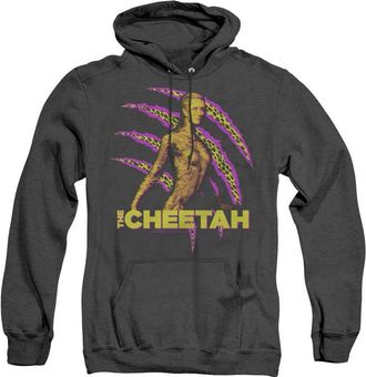 Gildan Wonder Woman 84 The Cheetah Adult Heather Hoodie / Hooded Sweatshirt