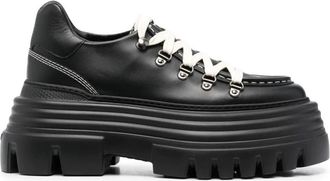Bally Zwarte Bovine Loafers Casual Flats - Dames - Sneakers - Zwart - 40 EU - Leer - Schoenen