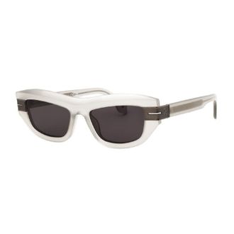 Palm Angels PERI10ECLAIRE0907 Cat-Eye Full Rim Sunglasses - White