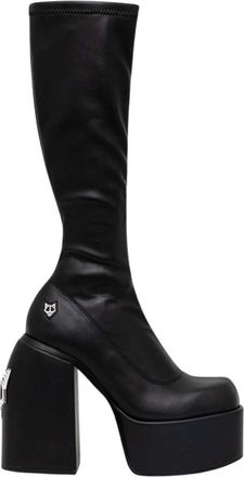 Naked Wolfe High Boots - Dames - Laarzen met Hak - Zwart - 36 EU - Schoenen