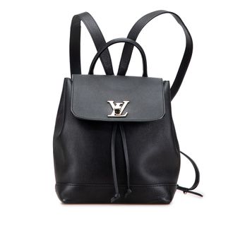 Louis Vuitton Pre-owned Womens Lockme Leather Backpack - Black - One Size