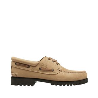 Timberland Authentic 3-Eye Lug Boat Shoe - Heren - Bootschoenen - Beige - 44 EU - Leer - Schoenen