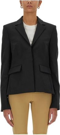 AMBUSH Slit Blazer - Dames - Blazers - Zwart - S - Katoen - Jassen