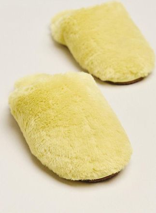 Maeve Faux Fur Slippers