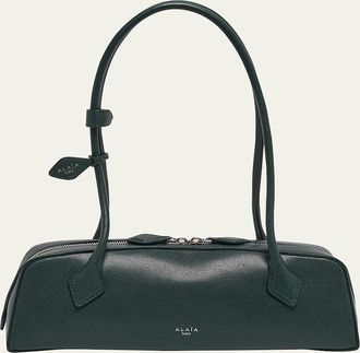 Alaia Le Teckel Medium Shoulder Bag in Goatskin