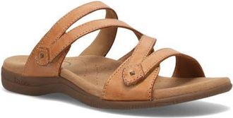 Taos Double U Slide Sandal in Caramel at Nordstrom, Size 11