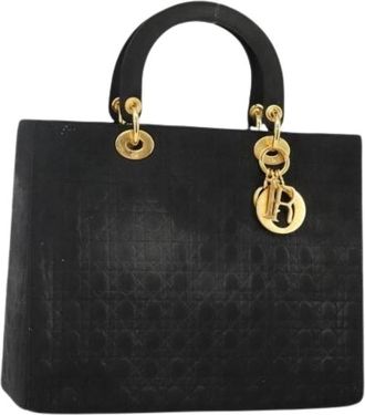 Dior Pre-owned Vintage Nylon Handtas - Dames - Vintage Handtas - Zwart - ONE Size - Nylon - Vintage