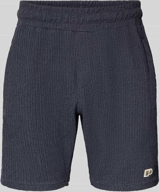 Pegador Shorts mit Label-Patch Modell LIBCO in Marine, Gr&ouml;&szlig;e XXL
