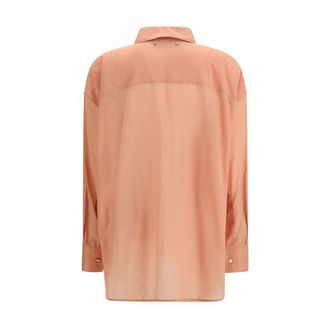 Golden Goose Womens Brown Cotton Shirt