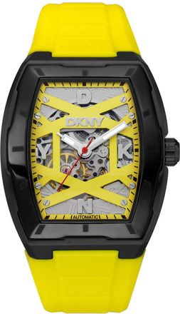 DKNY Fashion Yellow Dial Mens Watch DK1G048P0055