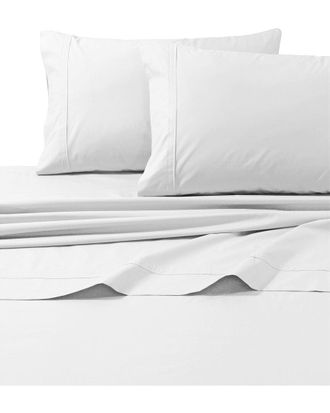 Tribeca Living 300Tc Cotton Percale Extra Deep Pocket Sheet Set