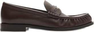 Burberry Cadet leren loafers - Bruin