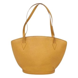 Louis Vuitton Pre-owned Handbags, female, Yellow, Size: ONE SIZE Pre-owned Saint Jacques Handbag