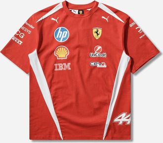 Puma Scuderia Ferrari HP Replica Hamilton T-Shirt Red