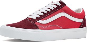 Vans Old Skooltm Shoes 2-tone Crimson Haze : Mens 10.5 - Womens 12 Medium, Canvas/Suede