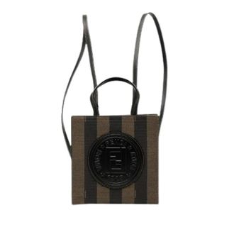 Fendi Pre-owned Pequin PVC 3way backpack - Dames - Pre-owned - Zwart - Maat: ONE Size Leer