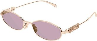 Gucci Unisex Sunglasses Metallic Metal