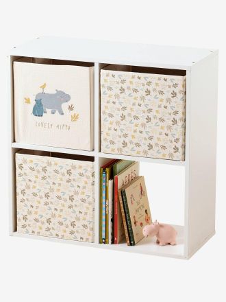 Vertbaudet 3er-Set Aufbewahrungsboxen Kinderzimmer BAYOU beige