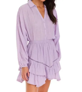 Allison New York Frankie Top In Lilac