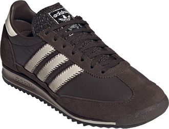 adidas SL 72 Sneaker in Dark Brown/Cream White/Black at Nordstrom, Size 7.5
