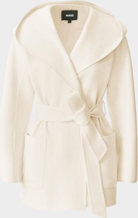 Mackage Paya Double-Face Wool Wrap Coat