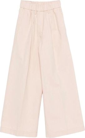 Forte_Forte Dames, Broeken, Beige, Maat: XS