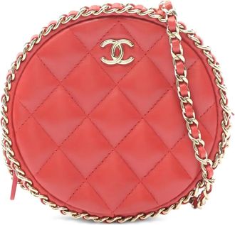 Chanel 2019 matelasse chain bag - Red