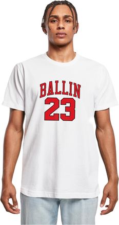 Mister Tee Mens Mt1408-Ballin 23 Tee T-Shirt, White, XXXX-Large